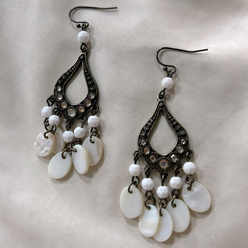 Boho Style Tear Drop Dangle Earrings